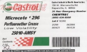 Castrol Microcote? 196潤滑脂