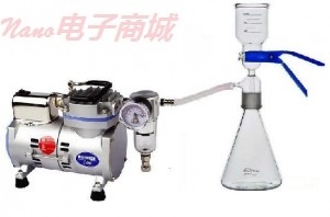 溶劑過濾器(R300活塞泵+EC-1溶劑過濾瓶,300ml玻璃漏斗，1000ml抽濾瓶)