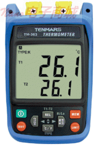 臺灣泰瑪斯TM-363 K型溫度表