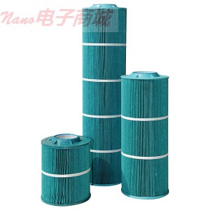 Filter Cartridges過濾器墨盒，抗菌劑百褶聚酯纖維，20微米標稱值