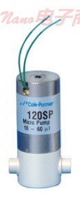 Cole-Parmer?惰性電磁自吸式微型泵，20微升，24 VDC，PPS，EPDM