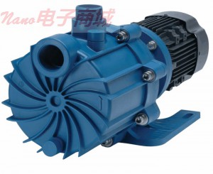 Finish Thompson 聚丙烯磁力驅動自吸式離心油泵，89GPM - 50FT，三相，1HP TEFC電機