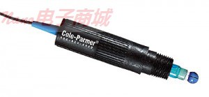 Cole-Parmer 1963778H 010TV12 凝膠填充側面安裝電極，雙結，100歐姆電阻，10英尺的電纜，鍍錫端