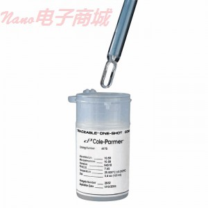Cole-Parmer? 4177CP單次?電導率標準液，1000μS，100毫升小瓶，6/PK