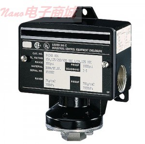 Ashcroft 0至60磅通用水密開關(guān)