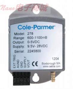 Cole-Parmer 2781500MA1B2BT1 CP1 壓力傳感器