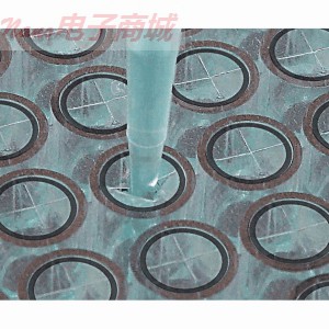 Excel Scientific X-Pierce?預制可穿透密封薄膜，50/PK -無菌
