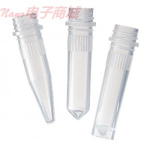 Cole-Parmer 4204螺絲頂部的離心管，裙邊型號(hào)，容量，2.0毫升