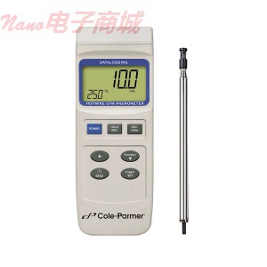 科爾 - 帕默Cole-Parmer 7107CP重型熱線風速儀，含數據采集器