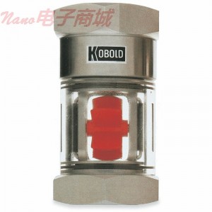 德國Kobold DAA5120：黃銅流量指示器/塑料轉子，12.15 GPM，3/4IN“NPT(F)的連接/自清潔機制