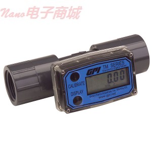 美國GPI 流量計/累加器，1至10 GPM 1/2“NPT（F）過程連接