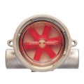 英國Gems 傳感器流量指示器液體; SS，1“NPT（F），8.0至60.0 GPM
