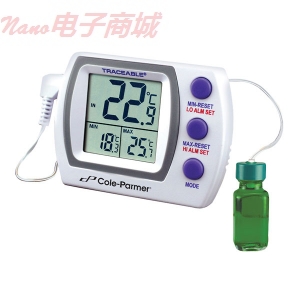 Cole-Parmer 4727CP 冰箱/冰柜溫度計電線傳感器