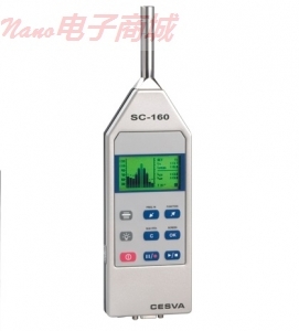 CESVA SC160 2型積分式聲級計 - 帶倍頻譜分析儀