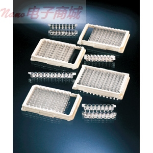 Nunc 465013C Nunc-ImmunoTM板條，帶框，每框96孔，Polysorp表面，聚苯乙烯，外部尺寸：128*86mm,規格，C8，白色，B/A