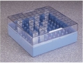 -ROC  帶13×13間隔器的凍存盒CryoBox with 13 x 13 divider, white PC with clear lid