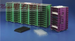 Nunc 344380  微孔板架,用于標準微孔板，綠色