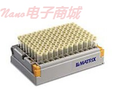 Matrix SP3733-001 Matrix 0.5 mL 2D，聚丙烯, V 形底管，10Thurnall架（不帶鎖扣）