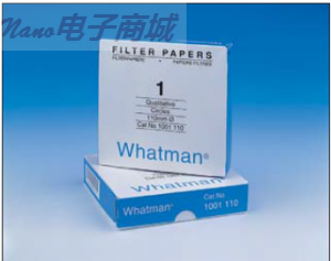 WhatmanGrade1定性濾紙1001-125 GR 1 12.5CM 100/PK