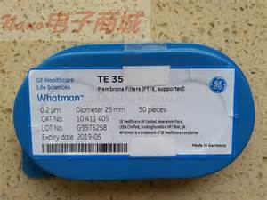 Whatman TE38聚四氟乙烯濾膜10411139 PTFE ZG 5UM 47MM 100/PK，尺寸：47MM 孔徑5um，TE38顆粒物過濾膜――環境空氣監測