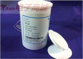 Whatman GF92玻璃微纖維濾膜10421026 GF92 47MM 200/PK，尺寸：47MM 含粘結劑玻璃微纖維濾膜