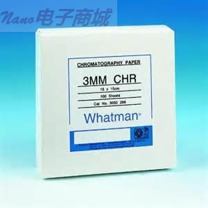 英國Whatman 3030-6850，Grade 3MM Chr系列層析紙，150MMx340MM