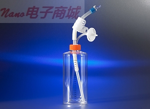 corning 10043 DISPOSABLE ASCEPTIC TRANSFER CAP,ROLLER BOTTLE,MPC QUICK CONNECT,0.2UM FILTER,S,IND,1/2