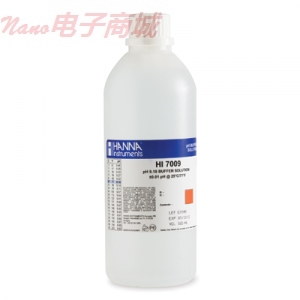 哈納HANNA HI7009L常規(guī)酸度標(biāo)準(zhǔn)緩沖液,500ML