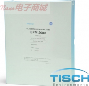 Tisch TE-EPM2000高純度玻璃纖維過濾介質