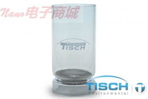 Tisch TE-1009，帶不銹鋼篩網的玻璃濾芯