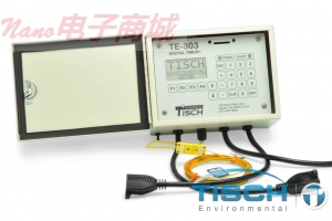 Tisch TE-303-TPX，用于TSP PM10 PM 2.5和PUF采樣器的數字定時器，帶有環境溫度和氣壓傳感器，220伏